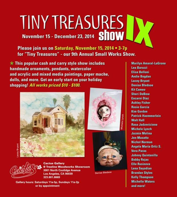 Cactus Gallery - Tiny Treasures IX - Denise Bledsoe